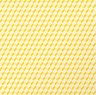 Gold shades tridimensional yellow pattern