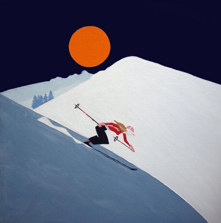 she skiing by layla oz